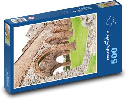 Zrúcanina - kaplnka - Puzzle 500 dielikov, rozmer 46x30 cm 