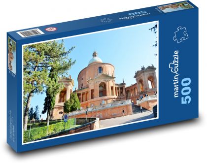 Bazilika san Luca - Bologna - Puzzle 500 dílků, rozměr 46x30 cm