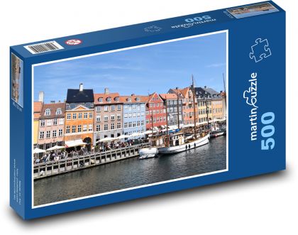Kodaň - Dánsko - Puzzle 500 dielikov, rozmer 46x30 cm 