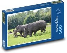 Nosorožec Puzzle 500 - 46x30 cm
