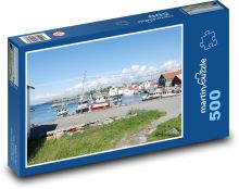 Fishing vessels Puzzle of 500 pieces - 46 x 30 cm 