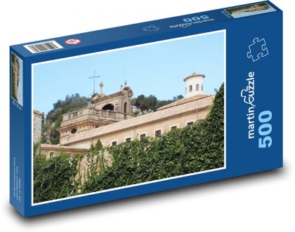 Klasztor - Majorka - Puzzle 500 elementów, rozmiar 46x30 cm