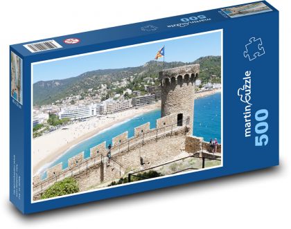 Španělsko - Costa Brava  - puzzle 500 dílků