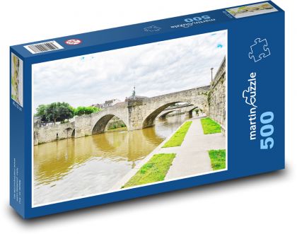 Řeka - most - puzzle 500 dílků