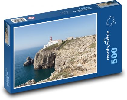 Cape Saint Vincent - Portugal - Puzzle of 500 pieces, size 46x30 cm 