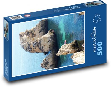 Algarve - Portugal - Puzzle of 500 pieces, size 46x30 cm 