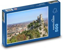 San Marino - towers Puzzle of 500 pieces - 46 x 30 cm 