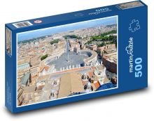 Itálie - Řím, Vatikán Puzzle 500 - 46x30 cm