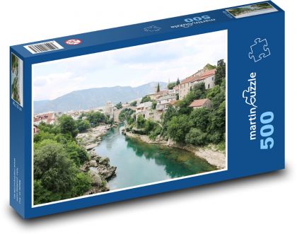 Mostar - Bosna - puzzle 500 dílků