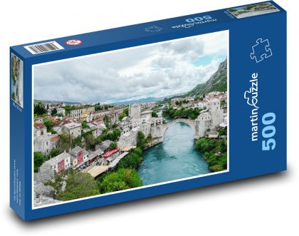 Bosnia and Herzegovina - Puzzle of 500 pieces, size 46x30 cm 