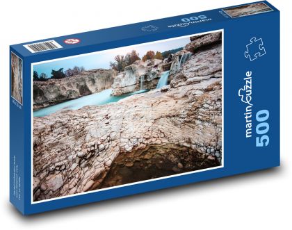Cascades du Sautaded, Südfrankreich - Puzzle - 500 Teile
