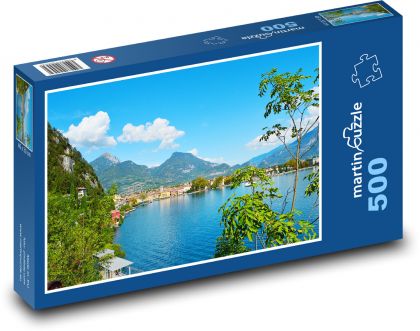 Jezero Garda - puzzle 500 dílků