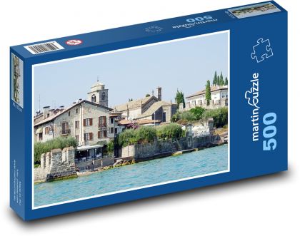 Sirmione - Italy - Puzzle of 500 pieces, size 46x30 cm 