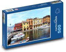 Garda - port Puzzle 500 elementów - 46x30 cm