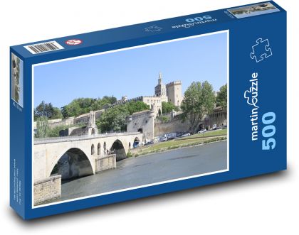 Avignon - most - Puzzle 500 dielikov, rozmer 46x30 cm 