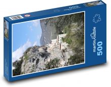Madonna della Corona - Italy Puzzle of 500 pieces - 46 x 30 cm 