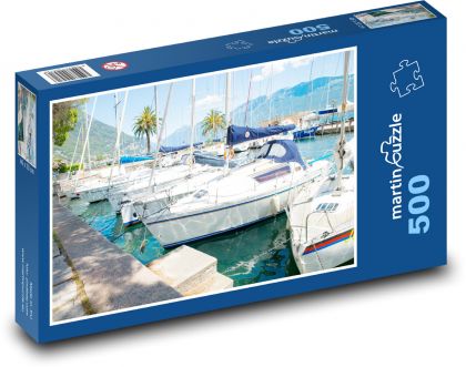 Taliansko - Garda - Puzzle 500 dielikov, rozmer 46x30 cm 