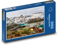 Pornic - Brittany, Francúzsko Puzzle 500 dielikov - 46 x 30 cm 