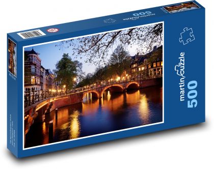 Amsterdam Bridge - Puzzle - 500 Teile