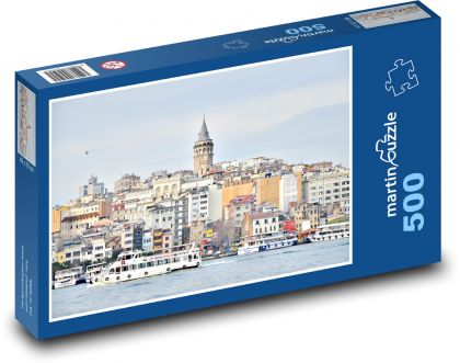 Galata - Istanbul, Turecko - puzzle 500 dílků
