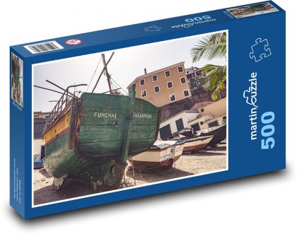 Statek - Madera - Puzzle 500 elementów, rozmiar 46x30 cm