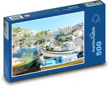 Rybářský přístav Madeira  Puzzle 500 dílků - 46 x 30 cm