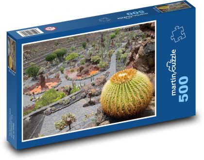 Kaktus ogrodowy - Puzzle 500 elementów, rozmiar 46x30 cm