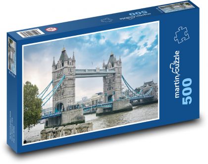 Tower Bridge - London - Puzzle of 500 pieces, size 46x30 cm 