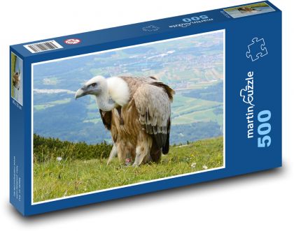 Geier im Gras - Puzzle - 500 Teile
