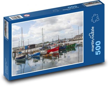Přístav lodě - Irsko - puzzle 500 dílků