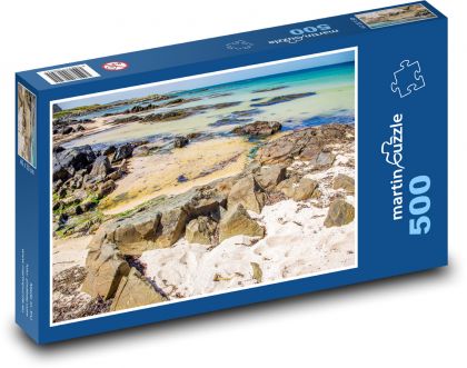 Kamenné pobrežie - Puzzle 500 dielikov, rozmer 46x30 cm 