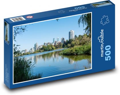 Vancouver - Kanada - Puzzle 500 elementów, rozmiar 46x30 cm