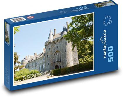 Montmuran Castle - France - Puzzle of 500 pieces, size 46x30 cm 