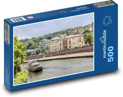 Saarbrücken Parliament - Puzzle of 500 pieces, size 46x30 cm 