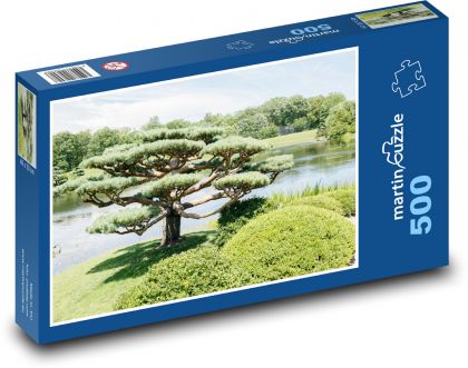 Japanese Garden - Puzzle of 500 pieces, size 46x30 cm 