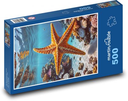 Hviezdice v mori - Puzzle 500 dielikov, rozmer 46x30 cm 