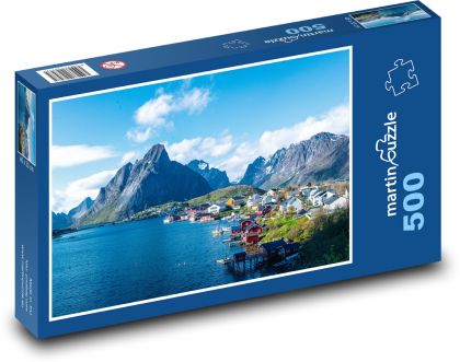 Norwegen - Fjorde - Puzzle - 500 Teile
