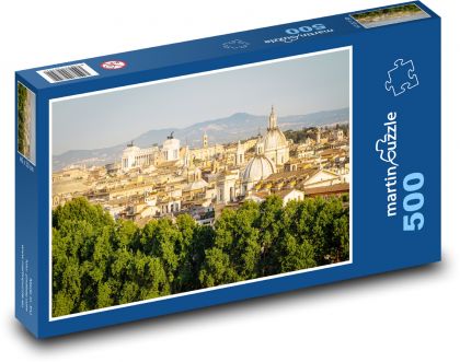 Řím - Itálie - Puzzle 500 dílků, rozměr 46x30 cm