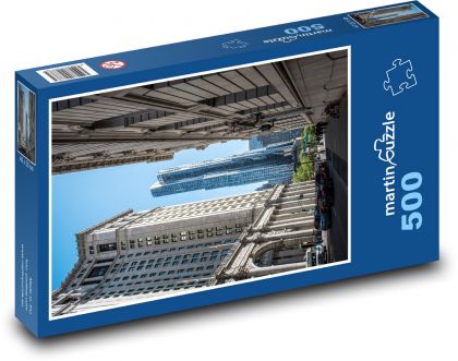 New York - Manhattan - Puzzle of 500 pieces, size 46x30 cm 