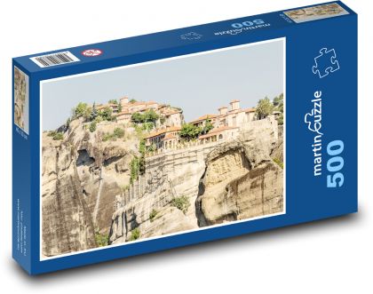 Ancient houses - Puzzle of 500 pieces, size 46x30 cm 