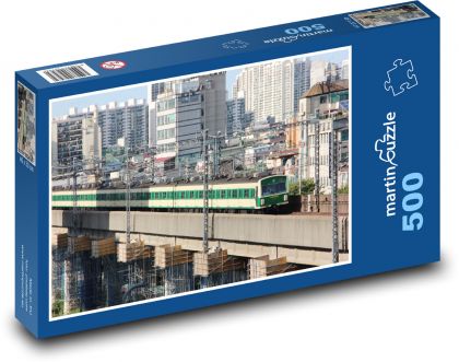 Metro - Train - Puzzle of 500 pieces, size 46x30 cm 