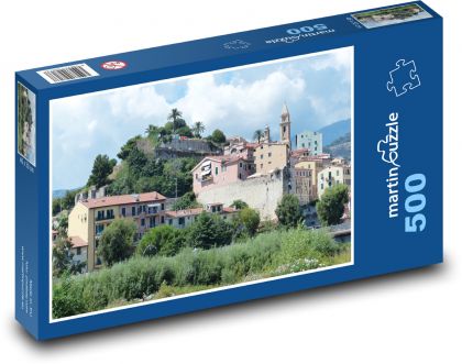 Ventimiglia - Włochy - Puzzle 500 elementów, rozmiar 46x30 cm