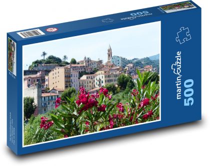 Ventimiglia - Italy - Puzzle of 500 pieces, size 46x30 cm 