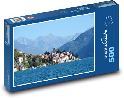 Lake Como - Italy - Puzzle of 500 pieces, size 46x30 cm 