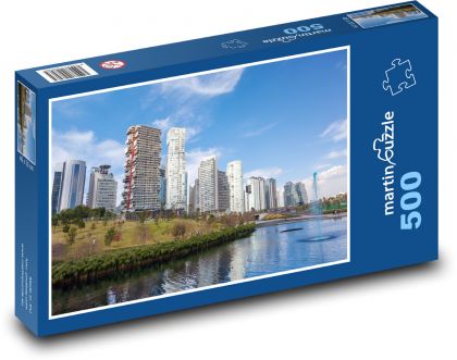 Buildings - America - Puzzle of 500 pieces, size 46x30 cm 