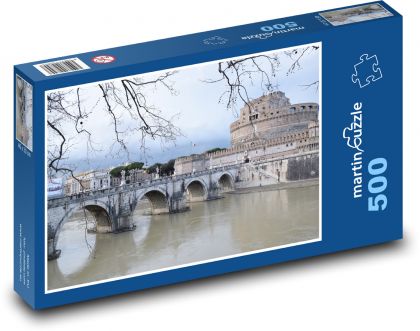 Kościół św.Anioła Rzym - Włochy - Puzzle 500 elementów, rozmiar 46x30 cm