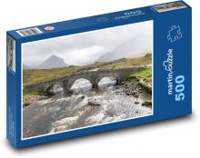 Most přes řeku Puzzle 500 dílků - 46 x 30 cm