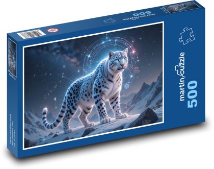 Leopard - puzzle 500 dílků