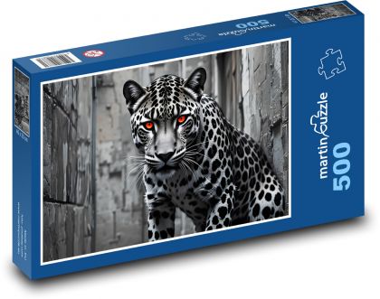 Leopard - puzzle 500 dílků