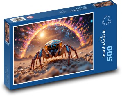 Pająk - Puzzle 500 elementów, rozmiar 46x30 cm